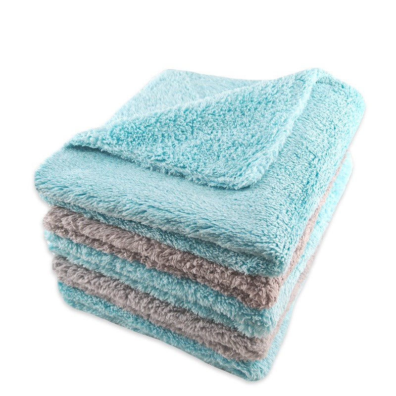 Coral Fleece Towel - 40x40 - 500GSM- 3 Pack