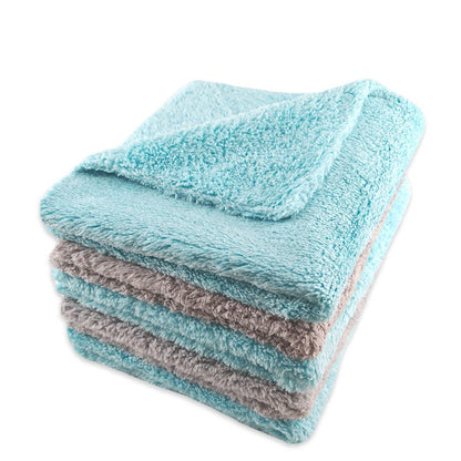 Coral Fleece Towel - 40x40 - 500GSM- 3 Pack